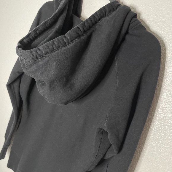 American Giant | Classic Full Zip Hoodie in Black - Picture 4 of 7